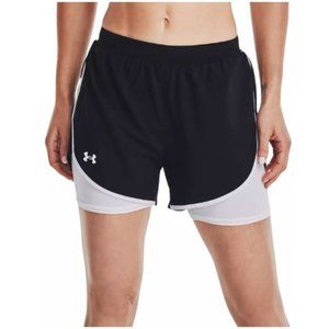 {Under Armour} Women's Fly-By Elite 2-in-1 Shorts Size Small